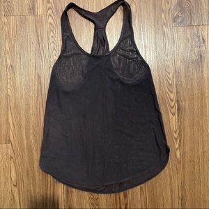 Lululemon mesh razorback tank top